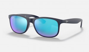 Ray Ban Andy Women's Sunglasses Blue | 32109-HXNI