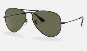 Ray Ban Aviator Classic Men's Sunglasses Green | 41798-YGNU