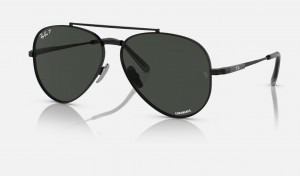 Ray Ban Aviator Ii Titanium Women's Sunglasses Grey | 58714-EAWJ