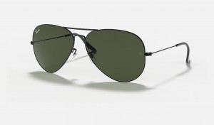 Ray Ban Aviator Large Metal Ii Men's Sunglasses Green | 63874-IDNS