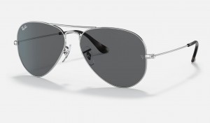 Ray Ban Aviator @collection Men's Sunglasses Grey | 87045-XOEL