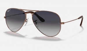 Ray Ban Aviator @collection Women's Sunglasses Blue | 13892-TNDL