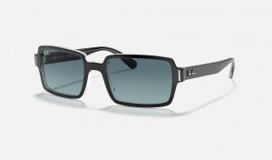 Ray Ban Benji Men's Sunglasses Blue | 45936-IJTD