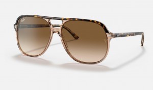 Ray Ban Bill Men's Sunglasses Brown | 73961-ROMD