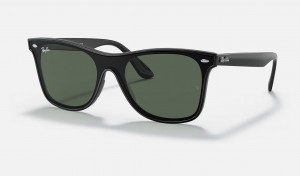 Ray Ban Blaze Wayfarer Women's Sunglasses Green | 31527-LZPW