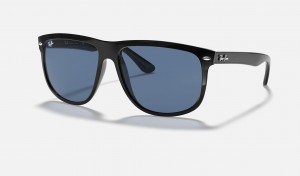 Ray Ban Boyfriend Men's Sunglasses Blue | 96203-AUJP