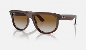 Ray Ban Boyfriend Reverse Women's Sunglasses Brown | 98541-FXTI