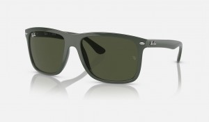 Ray Ban Boyfriend Two Men's Sunglasses Green | 29684-FJBA