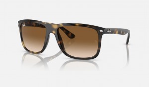 Ray Ban Boyfriend Two Women's Sunglasses Brown | 86074-OFQV