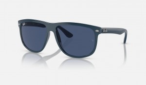 Ray Ban Boyfriend Women's Sunglasses Blue | 89152-VWUR