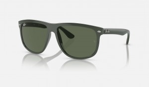 Ray Ban Boyfriend Women's Sunglasses Green | 29863-LHRG