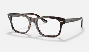 Ray Ban Burbank Optics Men's Eyeglasses Black | 25967-VOYW