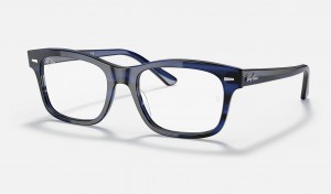 Ray Ban Burbank Optics Men's Eyeglasses Blue | 23154-AHZR