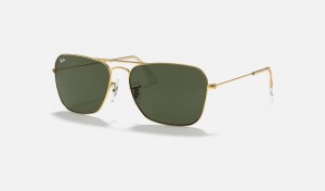 Ray Ban Caravan Men's Sunglasses Green | 19028-SXJA