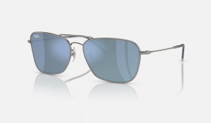 Ray Ban Caravan Reverse Men's Sunglasses Blue | 70459-VSUP