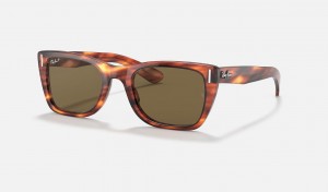 Ray Ban Caribbean Women's Sunglasses Brown | 04917-RTZL