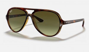 Ray Ban Cats 5000 Classic Men's Sunglasses Green | 21874-GQUW