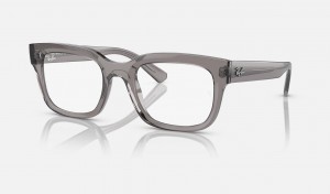 Ray Ban Chad Optics Bio-based Women's Eyeglasses Grey | 43259-YLDC