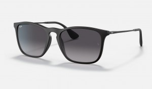 Ray Ban Chris Men's Sunglasses Grey | 24609-SHNZ