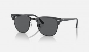 Ray Ban Clubmaster Classic Men's Sunglasses Grey | 72013-WMRY