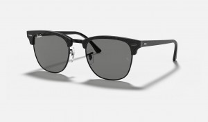 Ray Ban Clubmaster Marble Men's Sunglasses Grey | 90238-PVDX