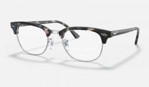 Ray Ban Clubmaster Optics Men's Eyeglasses Grey | 08965-EALY