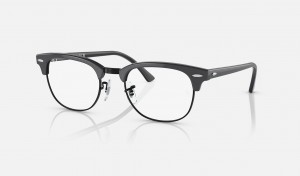 Ray Ban Clubmaster Optics Men's Eyeglasses Grey | 78964-DSZC