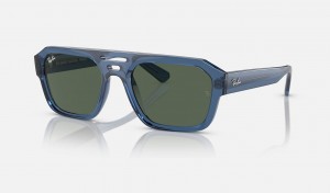 Ray Ban Corrigan Bio-based Limited Men's Sunglasses Green | 19073-NRJZ