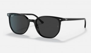 Ray Ban Elliot Men's Sunglasses Black | 53186-RXFD