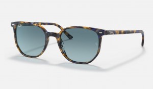 Ray Ban Elliot Men's Sunglasses Blue | 27135-MEFA