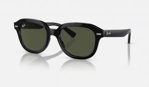 Ray Ban Erik Women's Sunglasses Green | 81345-ZDBX