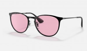 Ray Ban Erika Metal Evolve Women's Sunglasses Pink | 82356-JBEG