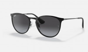 Ray Ban Erika Metal Men's Sunglasses Grey | 04172-DJEM