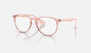 Ray Ban Erika Optics Men's Eyeglasses Pink | 02917-ZTEG