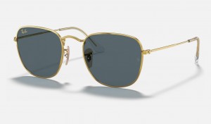 Ray Ban Frank Men's Sunglasses Blue | 56483-CVSE