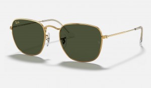 Ray Ban Frank Men's Sunglasses Green | 28496-ZSQY