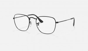 Ray Ban Frank Optics Men's Eyeglasses Black | 45829-NBPS