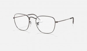 Ray Ban Frank Optics Men's Eyeglasses Grey | 58269-ADIT