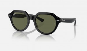 Ray Ban Gina Men's Sunglasses Green | 47286-RFLP