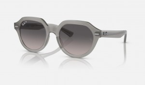 Ray Ban Gina Women's Sunglasses Grey | 93845-ECVF