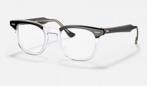 Ray Ban Hawkeye Optics Men's Eyeglasses Black | 25967-QYMD