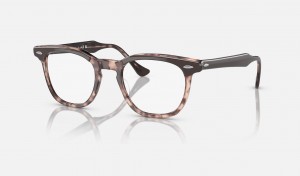 Ray Ban Hawkeye Optics Women's Eyeglasses Brown | 17492-RBHK