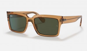 Ray Ban Inverness @collection Men's Sunglasses Green | 91820-MOKH