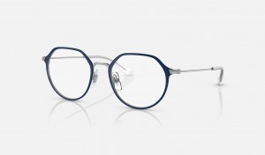 Ray Ban Jack Optics Kids' Eyeglasses Blue | 60853-OWSY