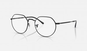 Ray Ban Jack Transitions® Men's Eyeglasses Black | 04612-OFRK