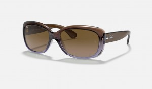 Ray Ban Jackie Ohh Women's Sunglasses Brown | 08712-FQER