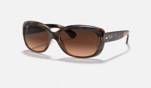 Ray Ban Jackie Ohh Women's Sunglasses Brown | 35904-GXEK