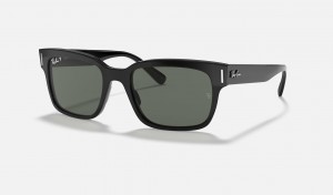 Ray Ban Jeffrey Men's Sunglasses Green | 45126-DEGJ