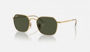 Ray Ban Jim Men's Sunglasses Green | 58946-KCOY