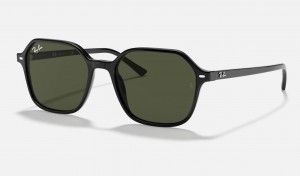 Ray Ban John Women's Sunglasses Green | 25791-JGZH